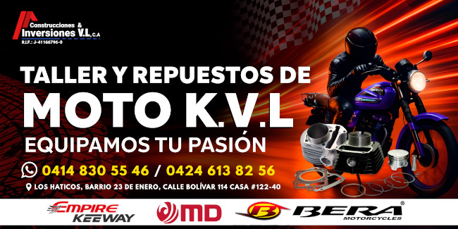 Taller y repuestos de moto K.V.L